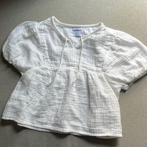 Cute white girls blouse